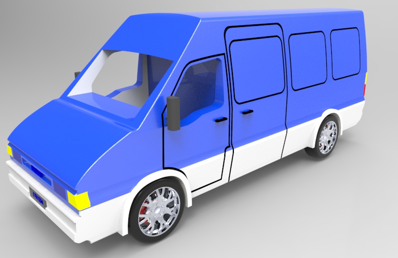 A3003581-面板货车