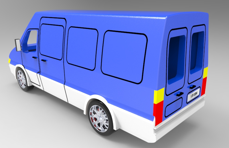 A3003581-面板货车