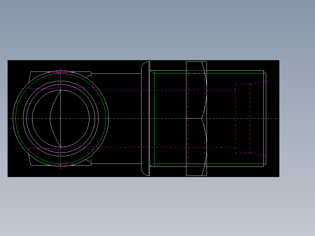 PARKER管接头EO Bulkhead elbow WSV30SOMDCF(16)_bottom