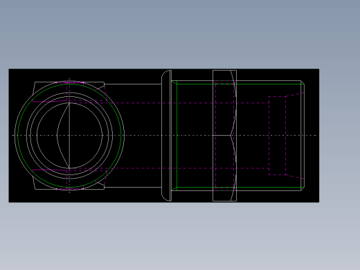 PARKER管接头EO Bulkhead elbow WSV30SOMDCF(16)_bottom