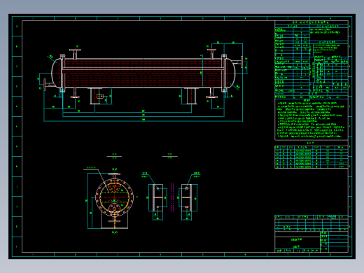 DN350管板换热器--10