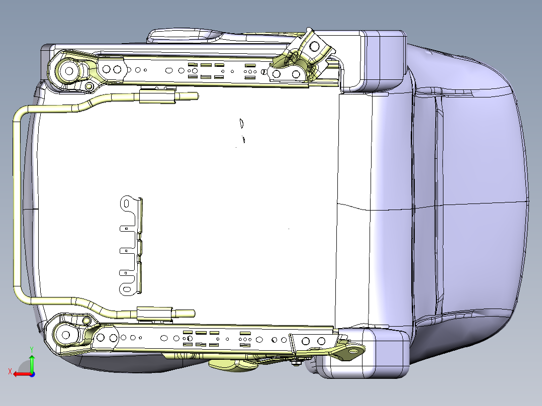 丰田普锐斯 - 完整车辆模组后视图