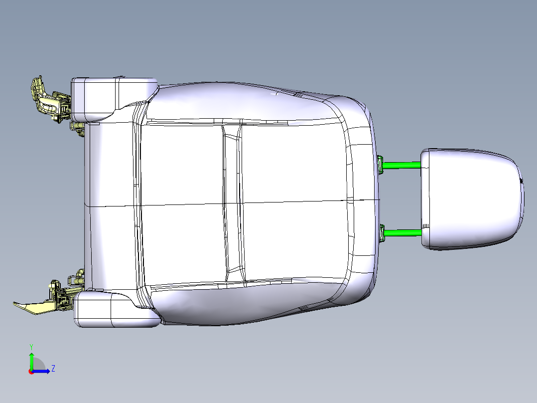 丰田普锐斯 - 完整车辆模组左视图