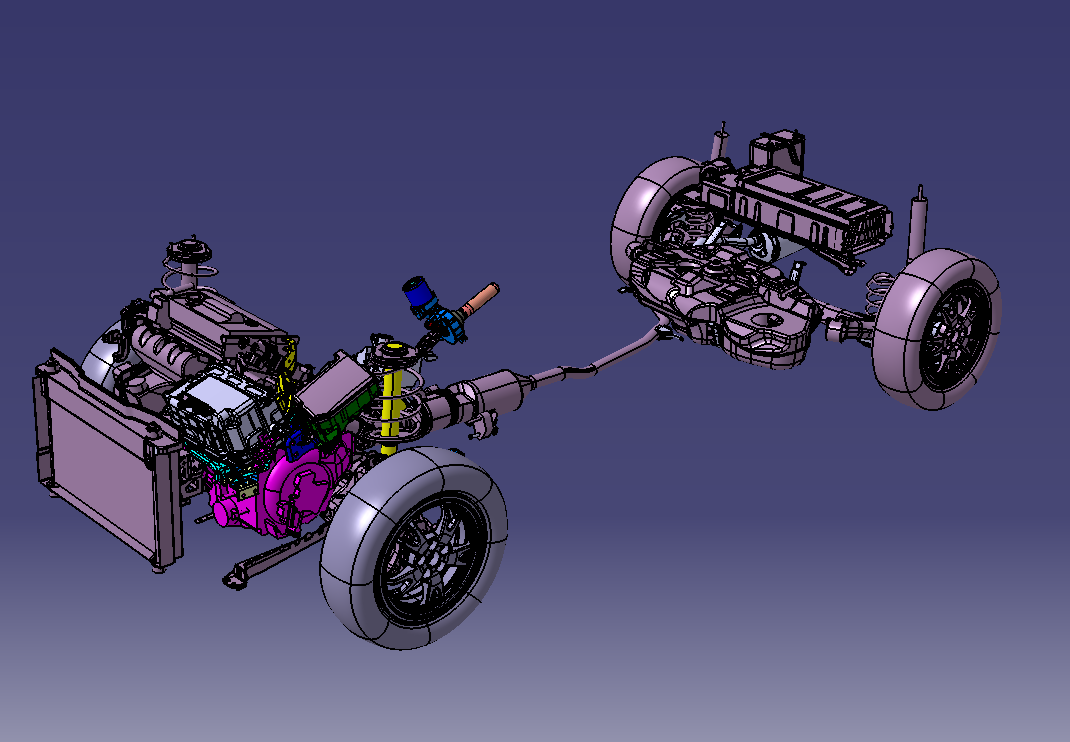丰田普锐斯 - 完整车辆模组