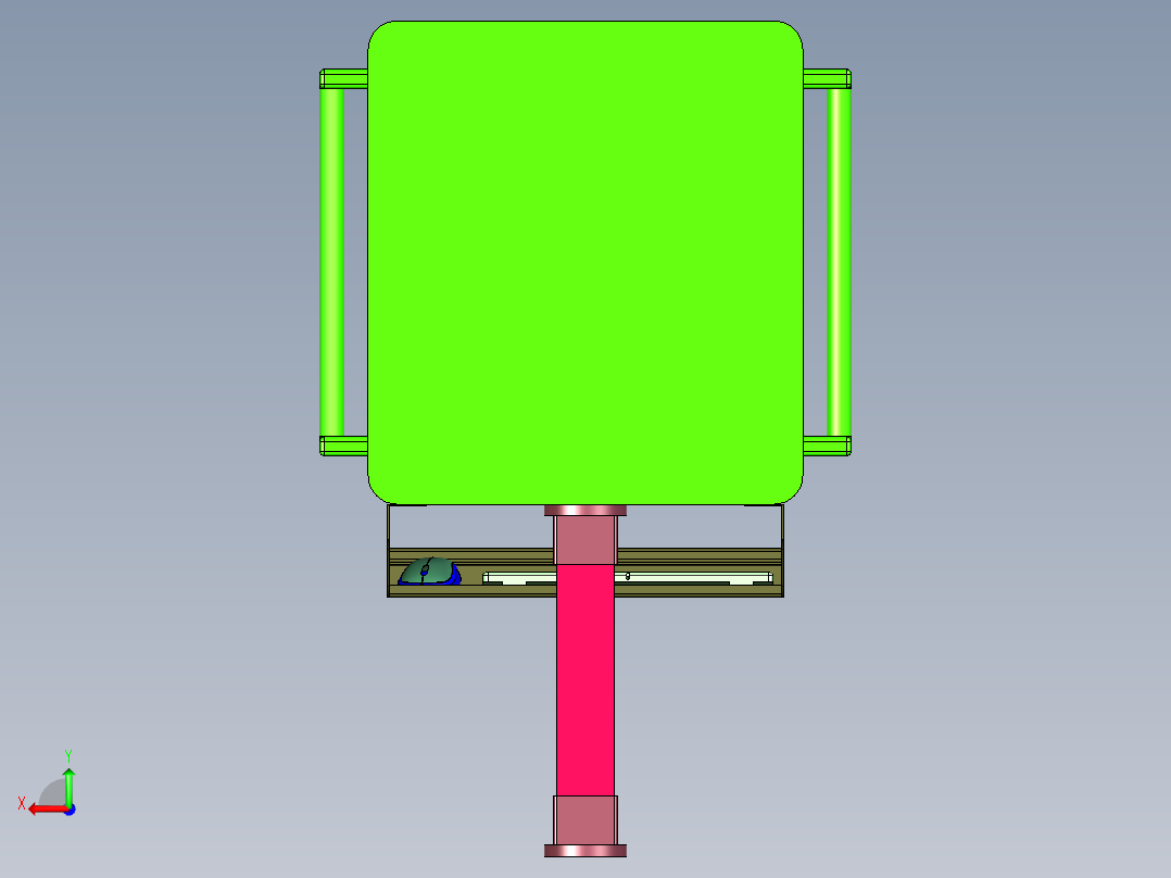 触摸屏+显示器+键鼠套装2后视图