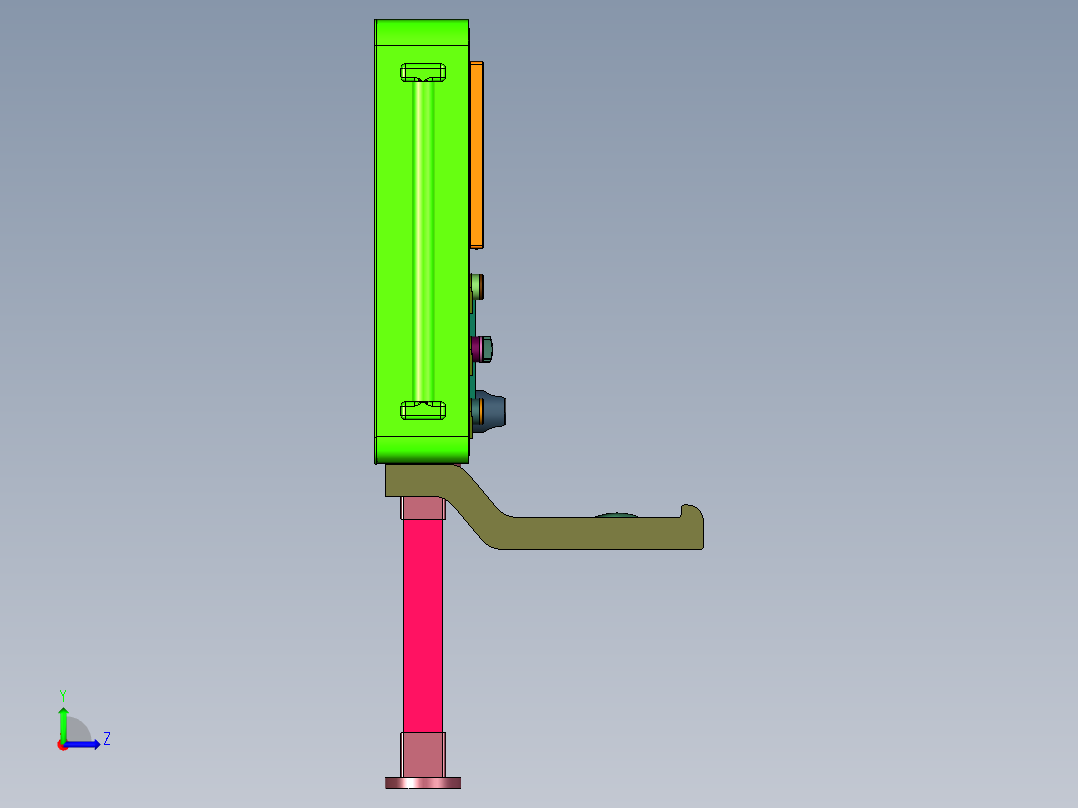 触摸屏+显示器+键鼠套装2左视图