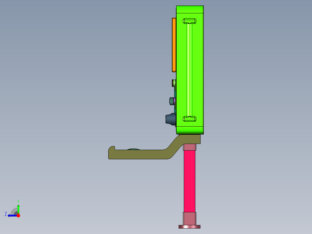 触摸屏+显示器+键鼠套装2右视图