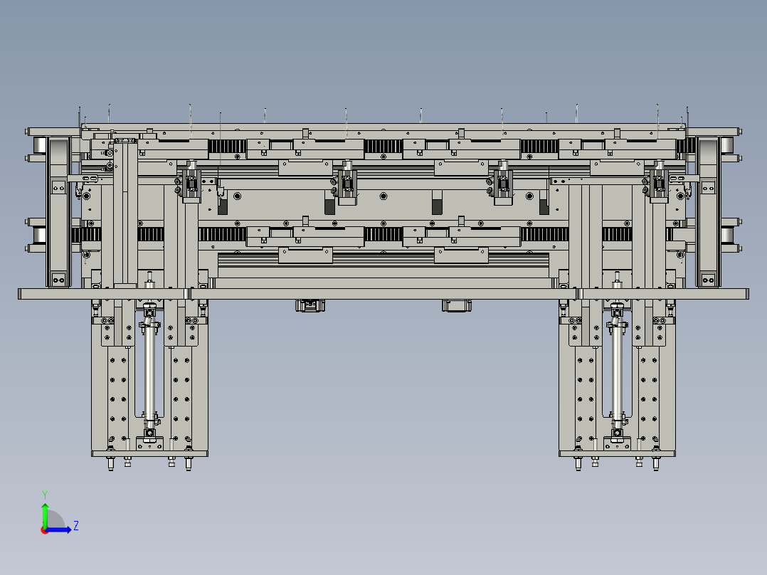 SAWH02-03100A0超声焊治具回流左视图