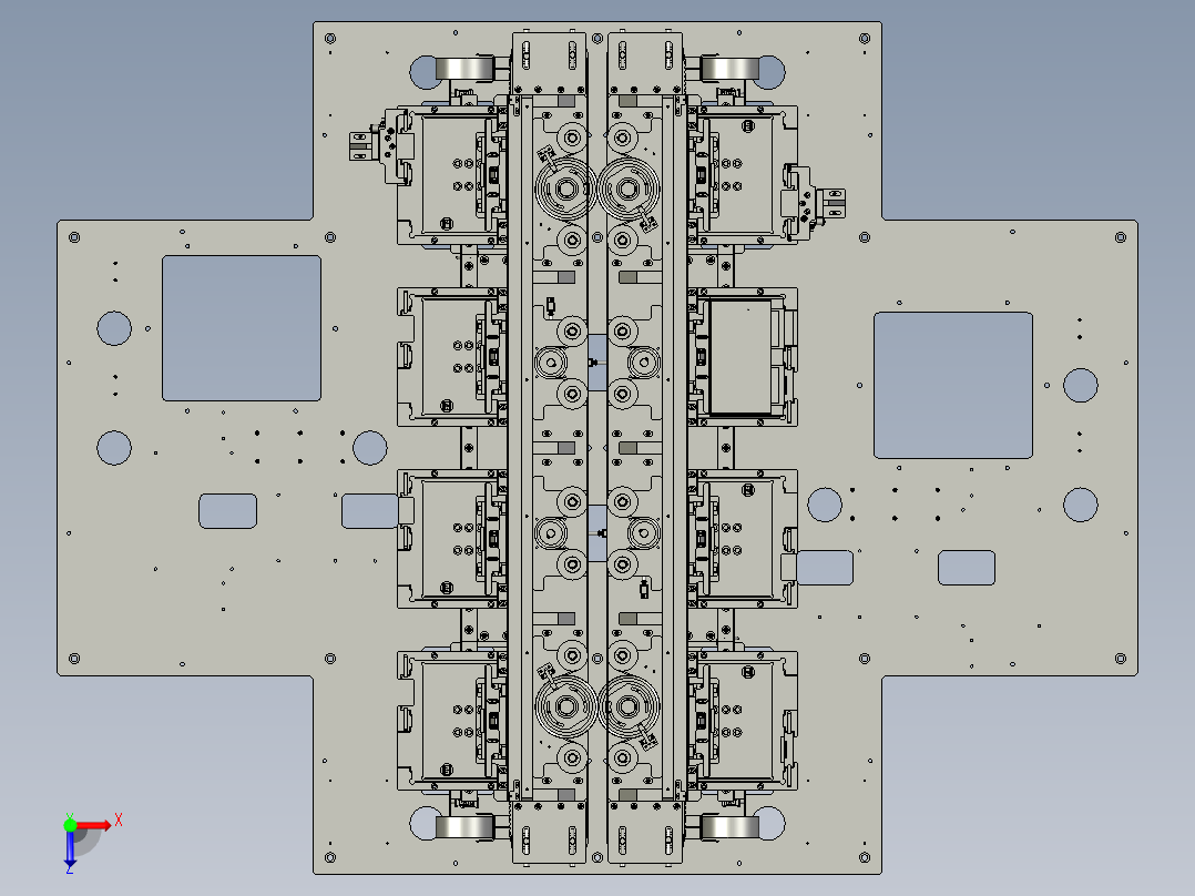 SAWH02-03100A0超声焊治具回流俯视图