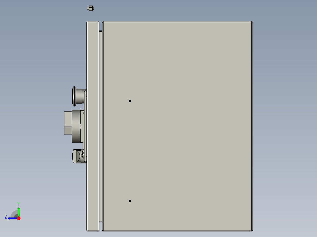 X小电箱装配右视图