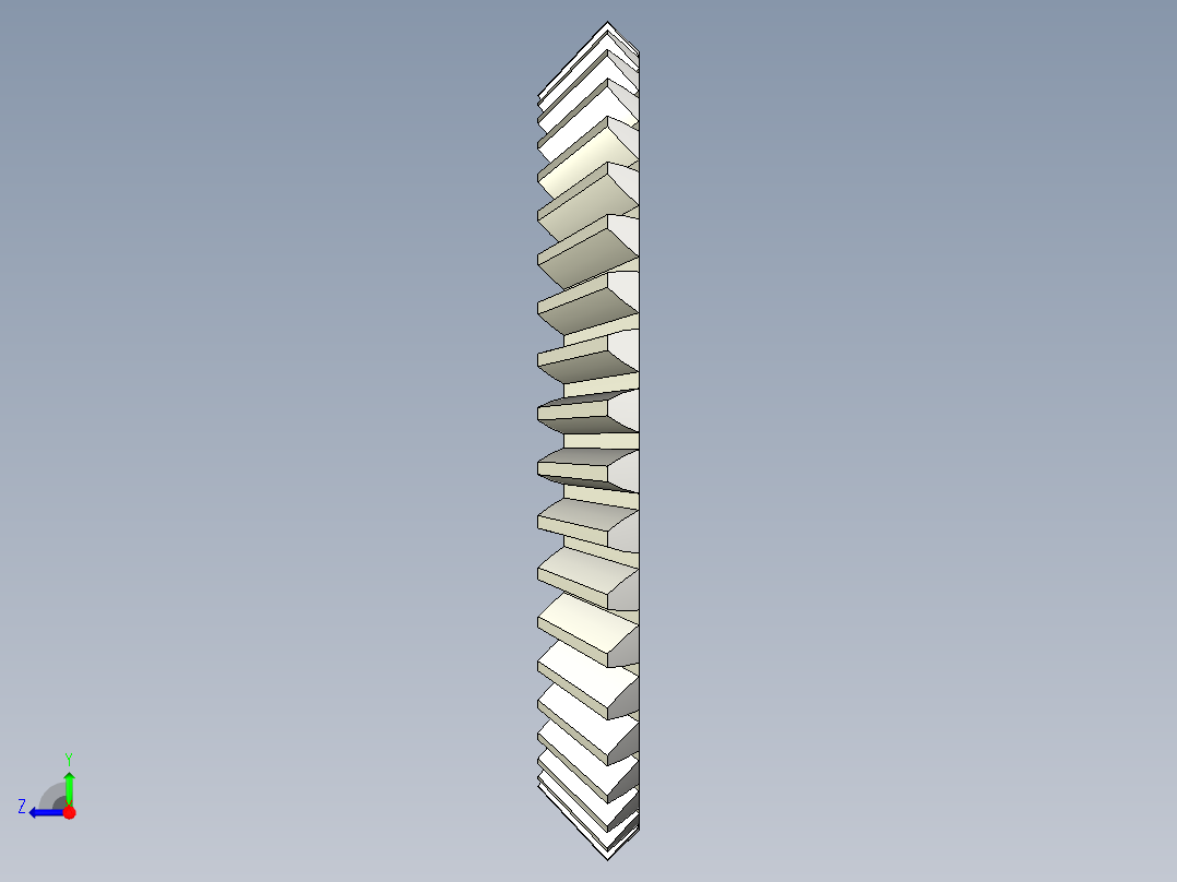 A0004026-40齿锥齿轮右视图