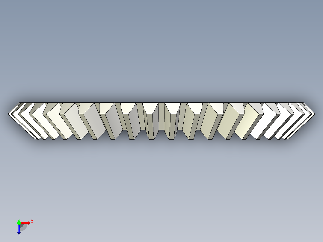 A0004026-40齿锥齿轮俯视图