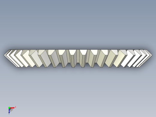 A0004026-40齿锥齿轮俯视缩略图