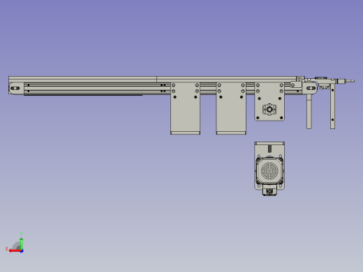 泵盖送料线后视缩略图