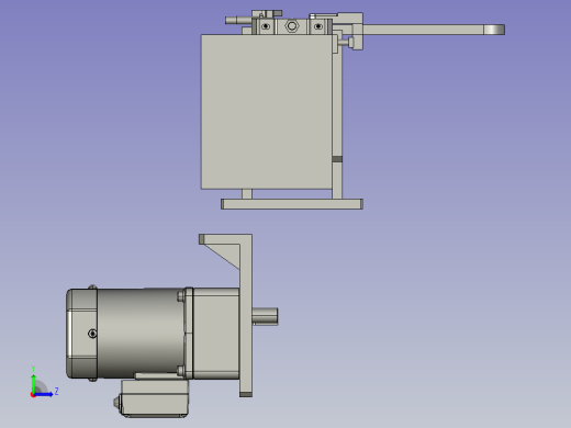 泵盖送料线左视缩略图