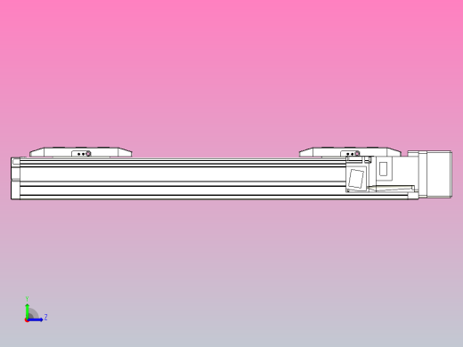滚珠丝杠线性轴TPA-GCRS-50-1205C-L75-MR-M10-N3左视缩略图