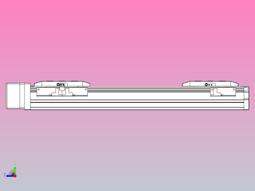 滚珠丝杠线性轴TPA-GCRS-50-1205C-L75-MR-M10-N3右视缩略图
