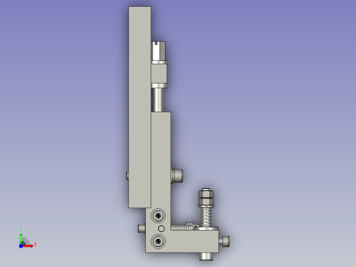 压间隙工位组装前视缩略图