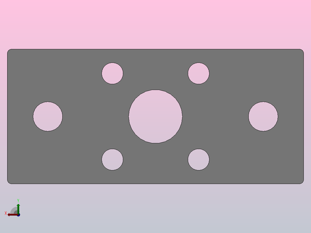 FA╱FB法兰连接板[FA╱FB12法兰]后视图