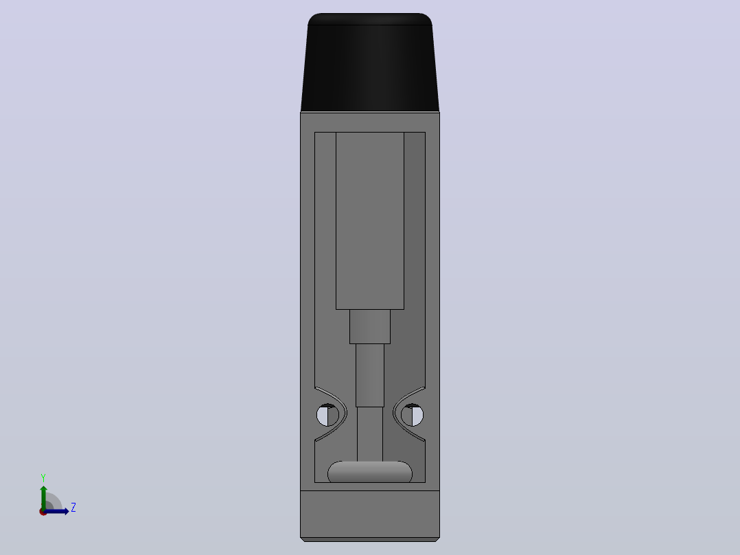500╱8D压力控制器[500／8D压力控制器(0820150)]左视图