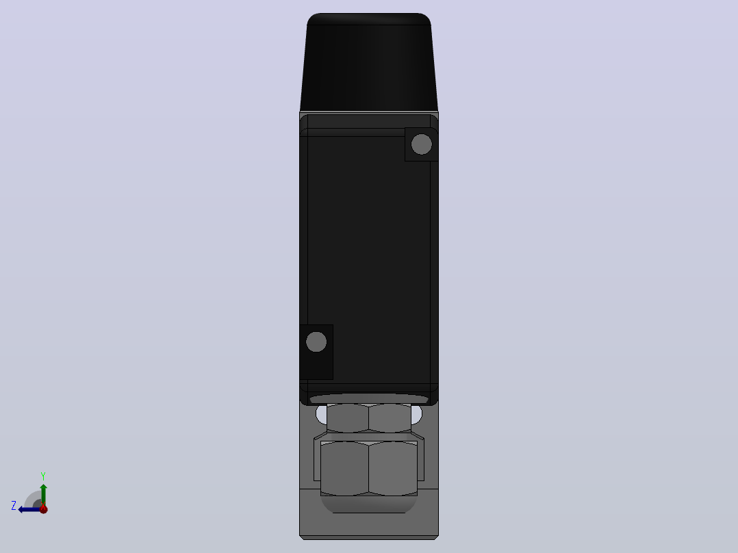 500╱8D压力控制器[500／8D压力控制器(0820150)]右视图