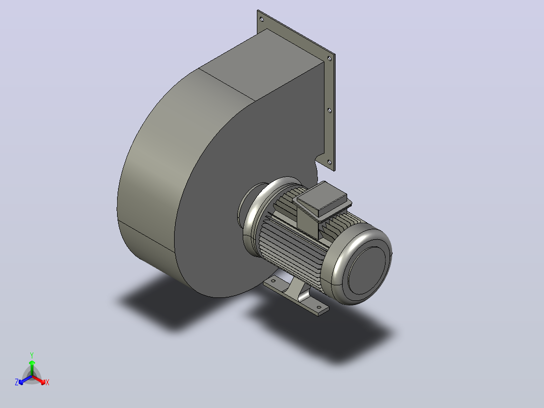 DF-9风机[DF-9 右180°]主视图