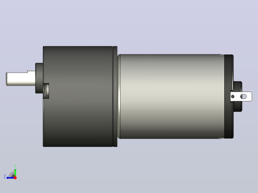 直流减速电机右视缩略图
