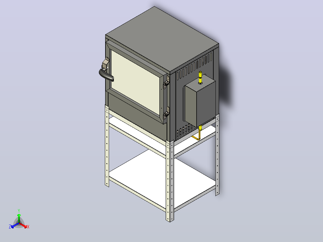 面包蛋糕烤箱主视图