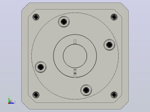 间隙减速器gearbox_gbx160040k_gbk_160_140_0_f左视缩略图