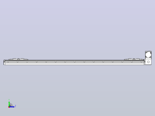 皮带直线轴双滑块型TPA-GCBS-120-P70-L500-RU-M20-N3左视缩略图