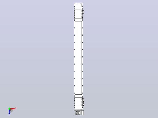 皮带直线轴双滑块型TPA-GCBS-120-P70-L500-RU-M20-N3俯视缩略图