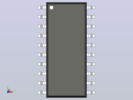 106x SOIC 封装（小外形集成电路）SOIC127P760X205-20N前视缩略图