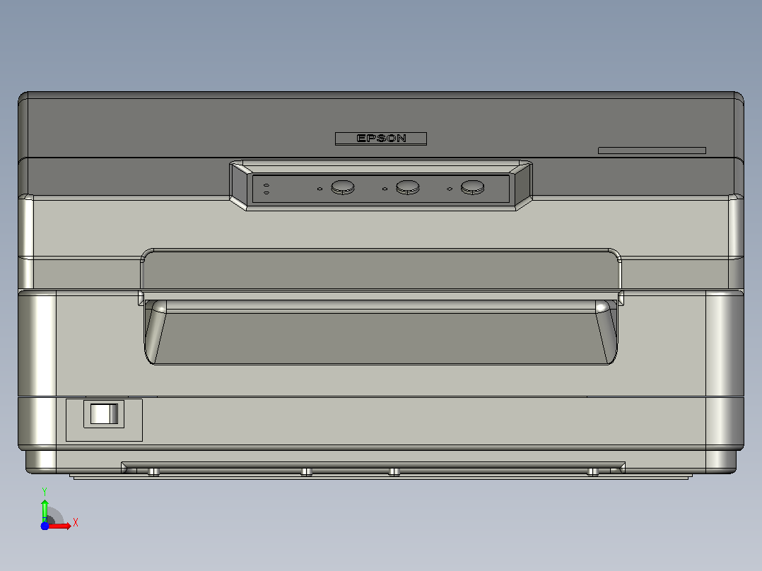 EPSON PLQ-20K 打印机前视图