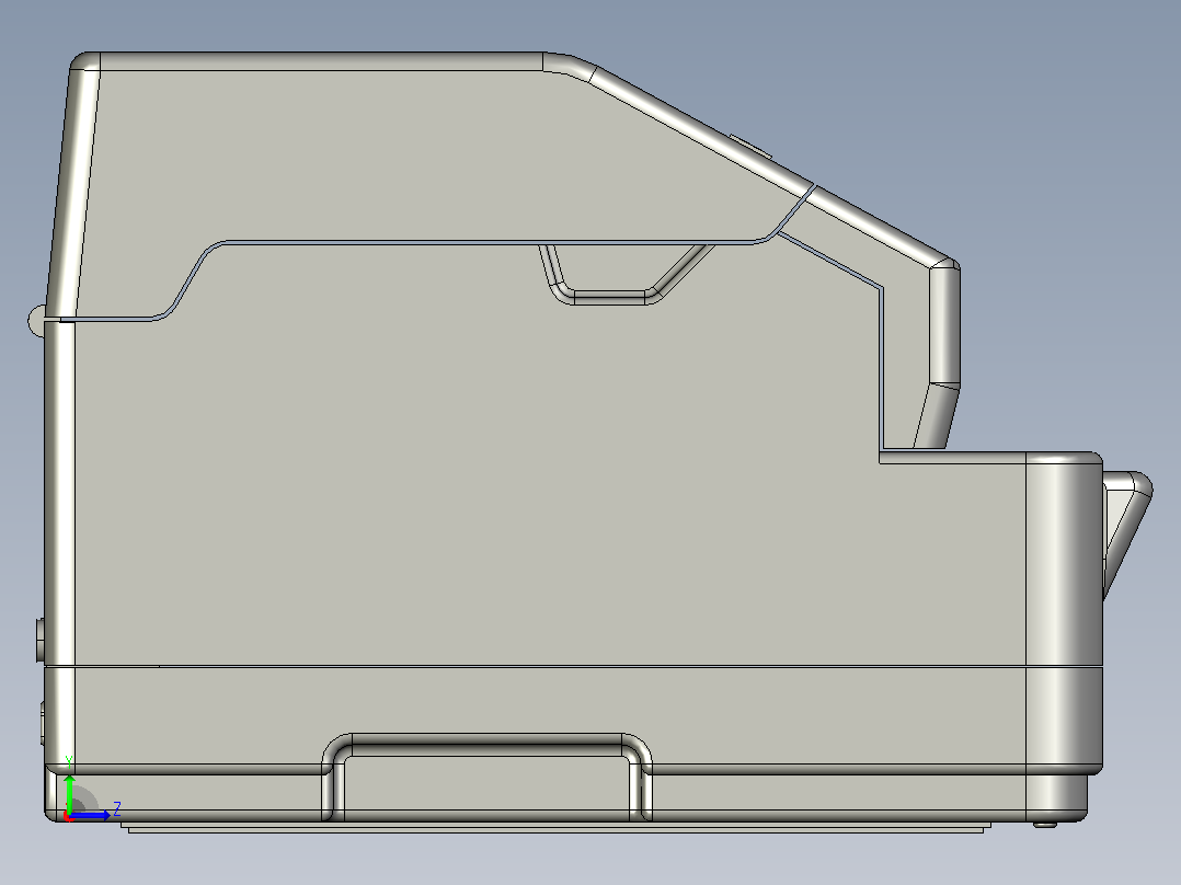 EPSON PLQ-20K 打印机左视图
