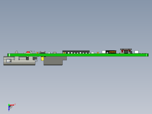 M.2 SSD NVME适配器俯视缩略图