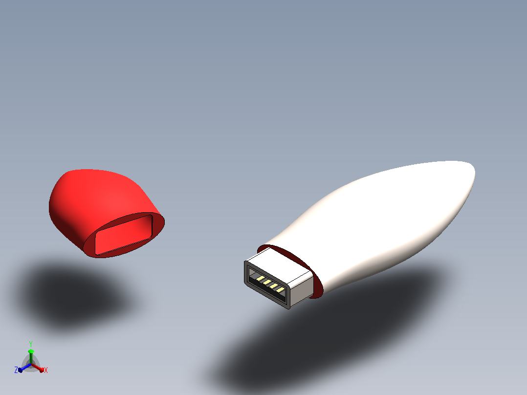 usb-1153正等轴测图