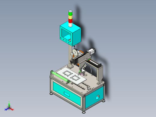 solidworks设计的自动焊锡机