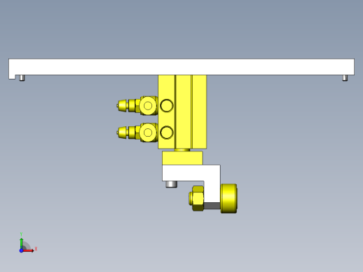 滑台定位机构前视缩略图