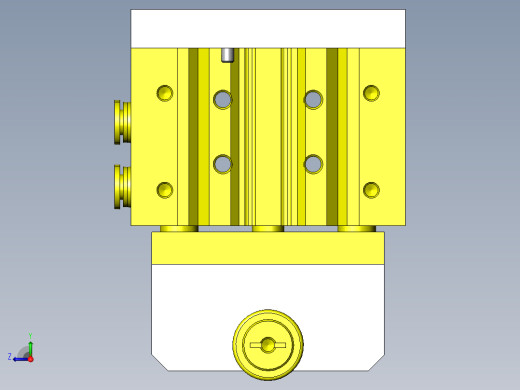 滑台定位机构右视缩略图