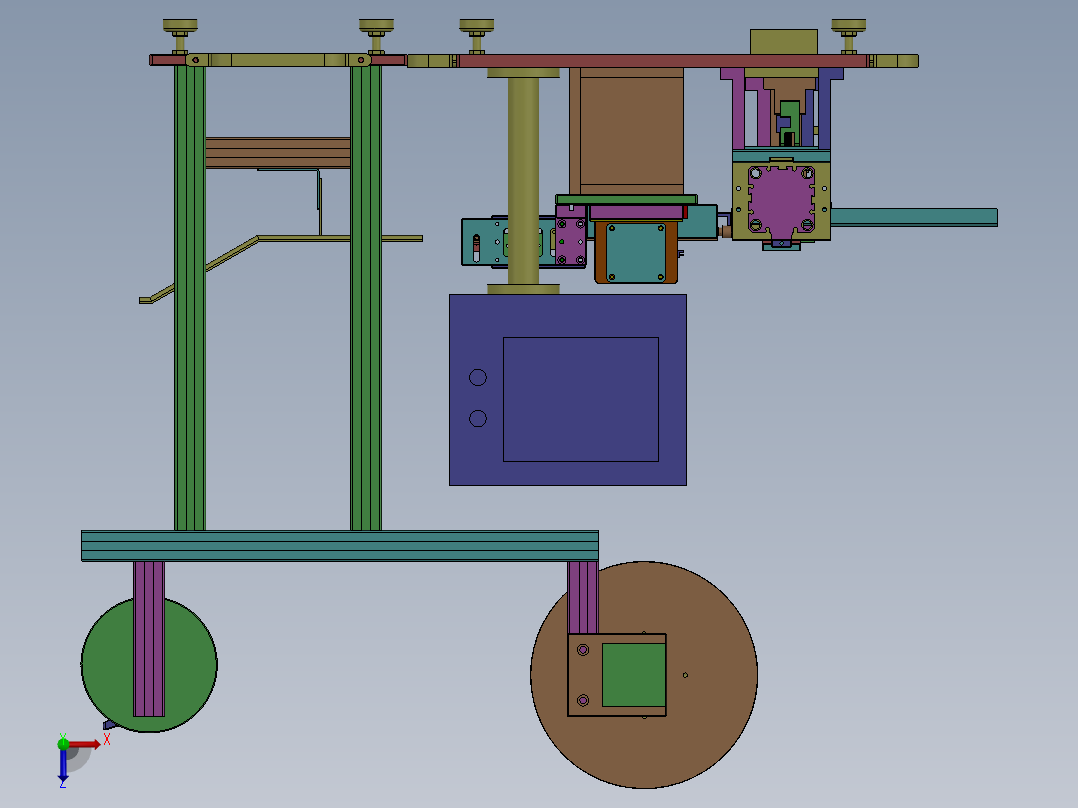 数端子PIN数裁切后叠设备sw12可编辑俯视图