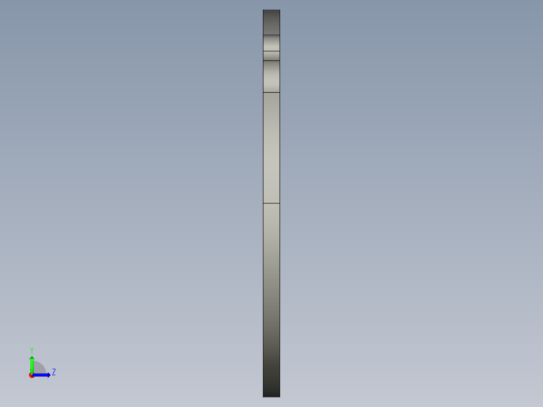 大众车标左视图