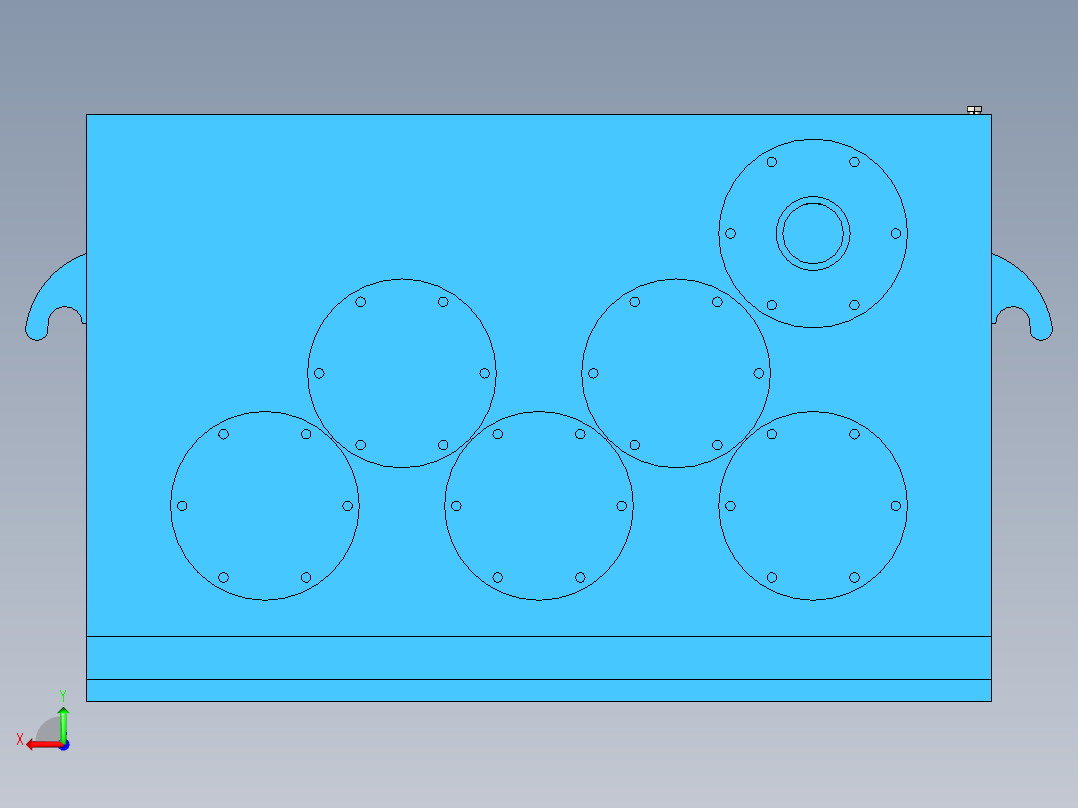 76矫直机后视图