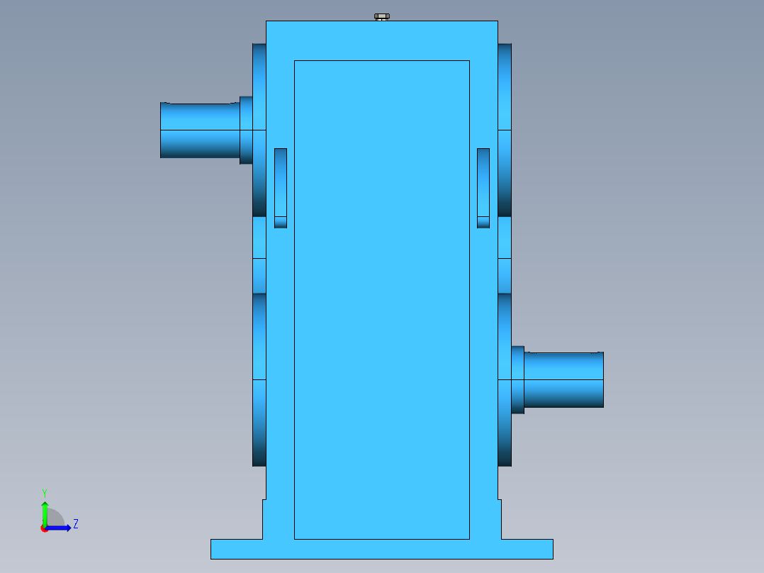 76矫直机左视图