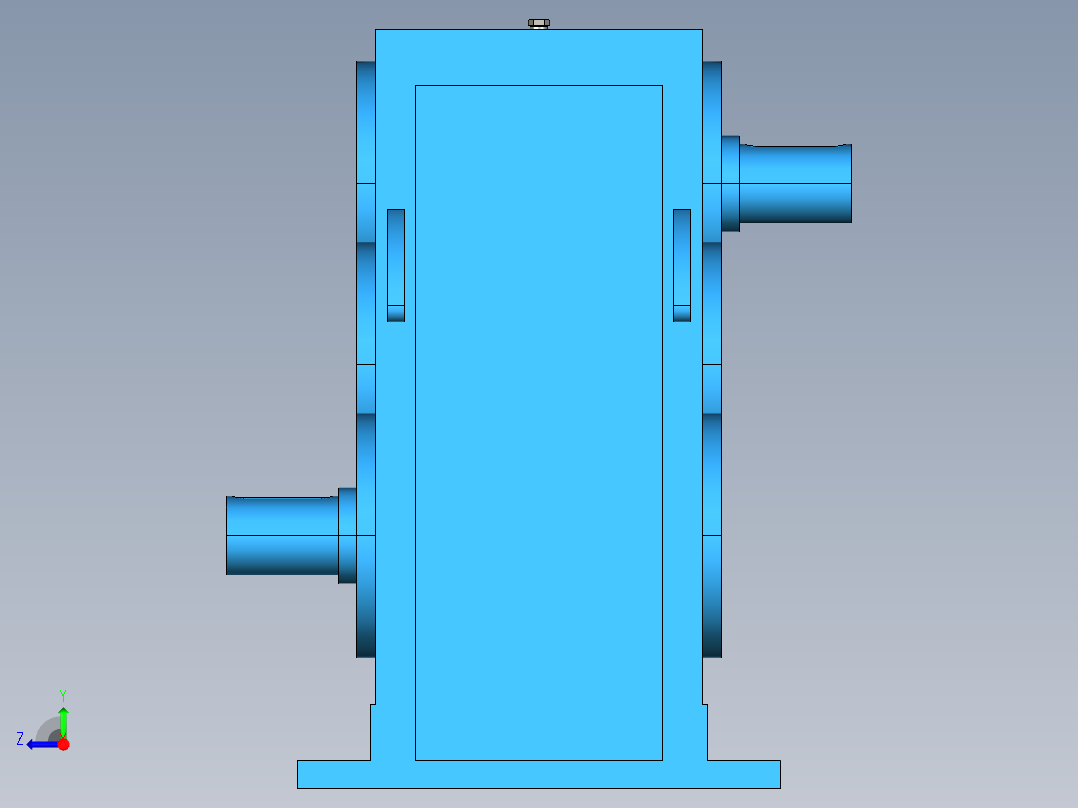 76矫直机右视图