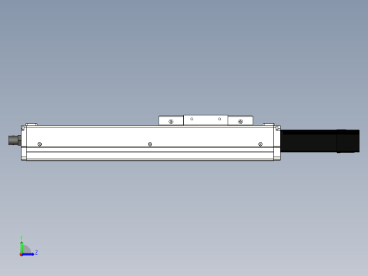 Toyo东佑达直线模组-ECH12-200-BC-100W+煞車左视缩略图