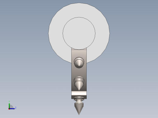 战斗刀左视缩略图