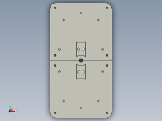 反应盒-模具图前视缩略图