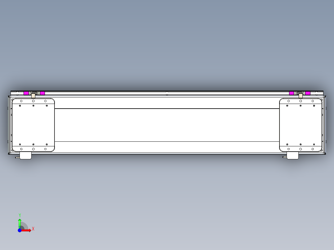 威洛博LC系列3d模型模组2LC22H1Y-S800前视图