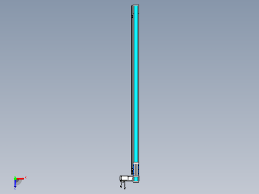 威洛博LB.GB同步带传动--欧规系列LB6A-L130-S1650-BR俯视缩略图
