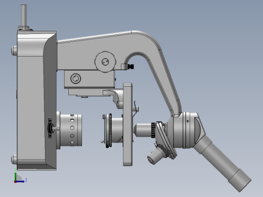 简易显微镜左视缩略图